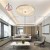 LED Acrylic Ceiling Light 24W Dia350 - Gold