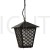 Outdoor Hanging Light 145 - 105 - E27 Glass Diffuser - Goldmine