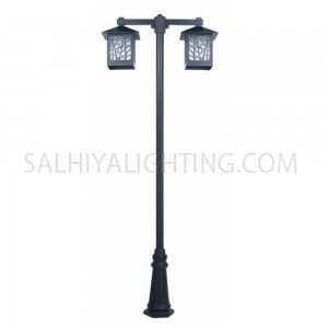 Post Light  141 - 324 - E27 PC Diffuser - Brown